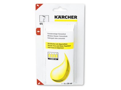 Kärcher RM 503 Koncentrát na čistenie skla 4x20ml | ajtech.sk