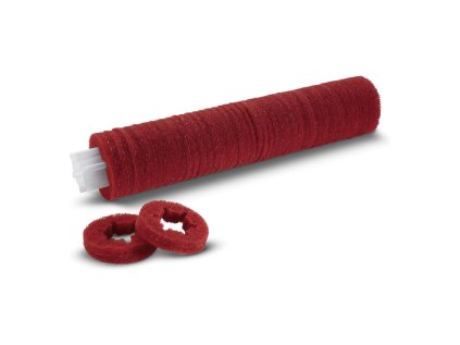 Valcový pad na dutinke Kärcher stredná, Červená, 862 mm  | ajtech.sk