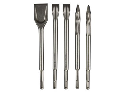 Makita sekáč sada SDS Plus, plochý 40 x 250 mm, plochý 20 x 250 mm 2 ks, špic 250 mm 2 ks, E-13188 | ajtech.sk