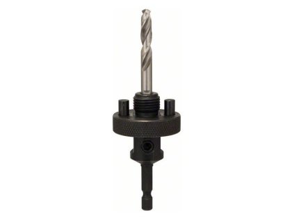 Bosch Šesťhranný adaptér s 5/8" závitom 18UNF kľuč 6,35mm, vrták HSS-G pre dierovky 32-76mm | ajtech.sk