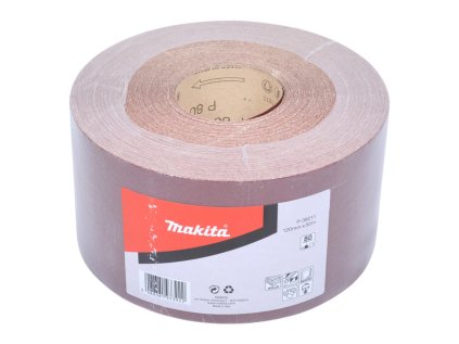 Makita Rolka brúsneho papiera 120 mm x 5 m K80, P-38211 | ajtech.sk