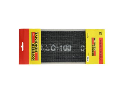 KONNER S80 Mriežka brúsna na sadrokartón 115x290 mm, G120 | ajtech.sk