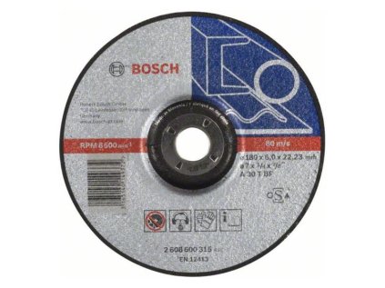 Bosch Brúsny kotuč s prelisom Expert for Metal A 30 T BF 180 x 22,23 x 6,0mm | ajtech.sk