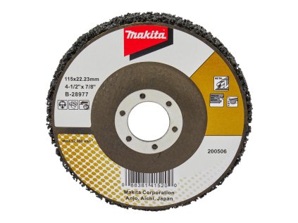 Makita Brúsny čistiaci kotúč uhlovej brúsky 115 x 22,23 mm, B-28977 | ajtech.sk