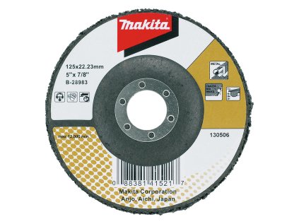 Makita Brúsny čistiaci kotúč uhlovej brúsky 125 x 22,23 mm, B-28983 | ajtech.sk