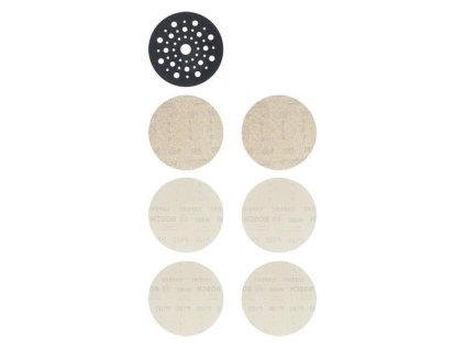 Bosch 7-dielna sada brúsnych papierov EXPERT M480 pre excentrické brúsky 125 mm | ajtech.sk