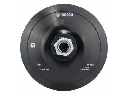 Bosch Pomocná podložka so suchým zipsom pre uhlové brúsky 115 mm 13 300 ot./min. 2608601076 | ajtech.sk