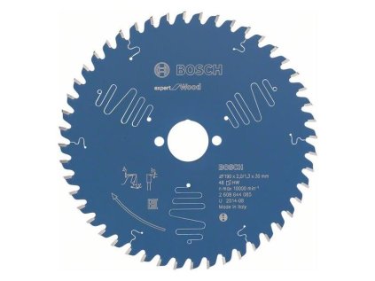 Bosch Pílový kotúč  EXPERT for Wood 190 x 30 x 2,0 mm Z48 | ajtech.sk