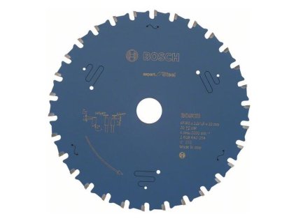 Bosch Pílový kotúč EXPERT for Steel 160 x 20 x 2,0 mm Z30 | ajtech.sk