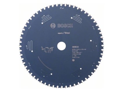 Bosch Pílový kotúč EXPERT for Steel 254 x 25,4 x 2,6mm Z60 | ajtech.sk