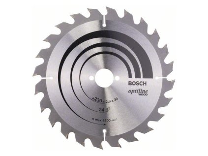 Bosch Pílový kotúč Optiline for Wood 230 x 30 x 2,8mm Z24 | ajtech.sk