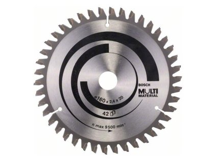 Bosch Pílový kotúč Multi Material 160 x 20/16 x 2,4mm Z42 | ajtech.sk