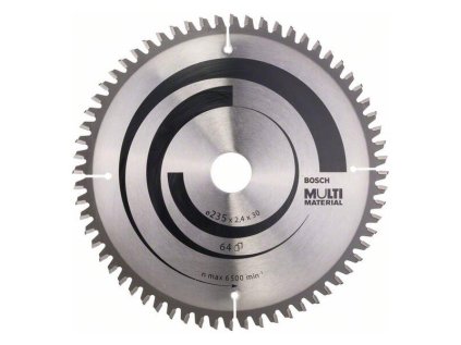 Bosch Pílový kotúč Multi Material 235 x 30/25 x 2,4mm Z64 | ajtech.sk