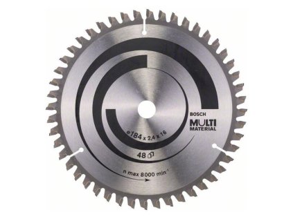 Bosch Pílový kotúč Multi Material 184 x 16 x 2,4mm Z48 | ajtech.sk