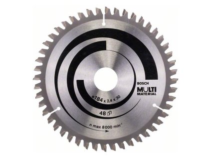 Bosch Pílový kotúč Multi Material 184 x 30 x 2,4mm Z48 | ajtech.sk
