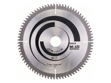 Bosch Pílový kotúč Multi Material 216 x 30 x 2,5mm Z80 | ajtech.sk
