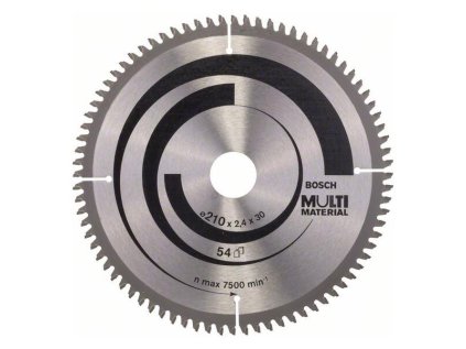 Bosch Pílový kotúč Multi Material 210 x 30 x 2,5mm Z80 | ajtech.sk