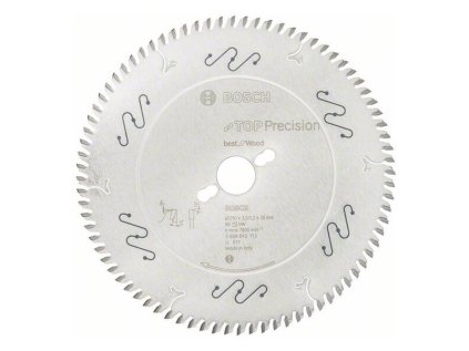 Bosch Pílový kotúč Top Precision Best for Wood 250 x 30 x 3,2 mm Z80 | ajtech.sk
