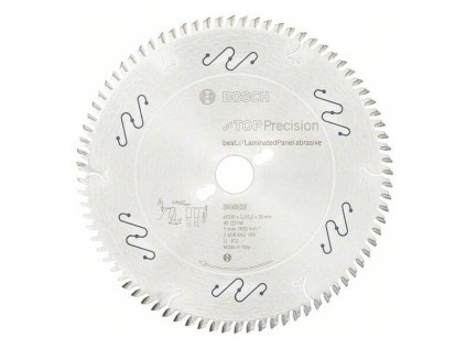 Bosch Pílový kotúč Top Precision Best for Laminated Panel Abrasive 250 x 30 x 3,2 mm Z80 | ajtech.sk