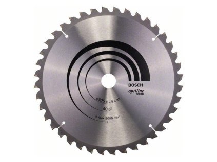 Bosch Pílový kotúč Optiline for Wood 305 x 30 x 2,5mm Z40 | ajtech.sk