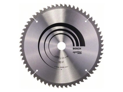 Bosch Pílový kotúč Optiline for Wood 305 x 30 x 2,5mm Z60 | ajtech.sk
