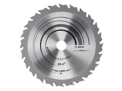 Bosch Pílový kotúč Speedline Wood 165 x 20/16 x 1,7mm Z24 | ajtech.sk