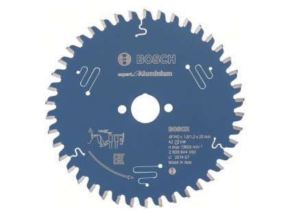 Bosch Pílový kotúč EXPERT for Aluminium 140 x 20 x 1,8mm Z42 | ajtech.sk