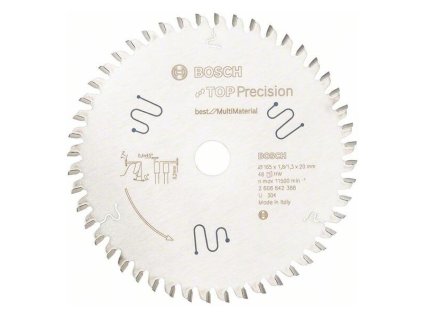 Bosch Pílový kotúč Top Precision Best for Multi Material 165 x 20 x 1,8 mm Z48 | ajtech.sk