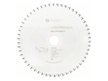 Bosch Pílový kotúč Top Precision Best for Multi Material 210 x 30 x 2,3 mm Z54 | ajtech.sk