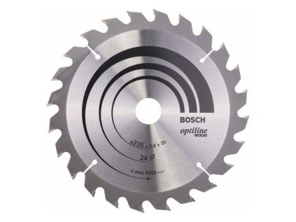 Bosch Pílový kotúč Optiline for Wood 235 x 30/25 x 2,8mm Z24 | ajtech.sk