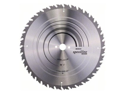 Bosch Pílový kotúč Speedline Wood 400 x 30 x 3,5mm Z36 | ajtech.sk