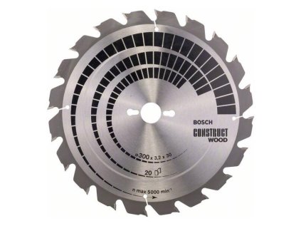 Bosch Pílový kotúč Construct Wood 300 x 30 x 3,2mm Z20 | ajtech.sk