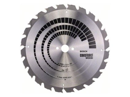Bosch Pílový kotúč Construct Wood 350 x 30 x 3,5mm Z24 | ajtech.sk
