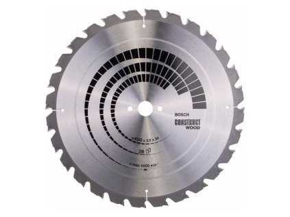 Bosch Pílový kotúč Construct Wood 400 x 30 x 3,5mm Z28 | ajtech.sk