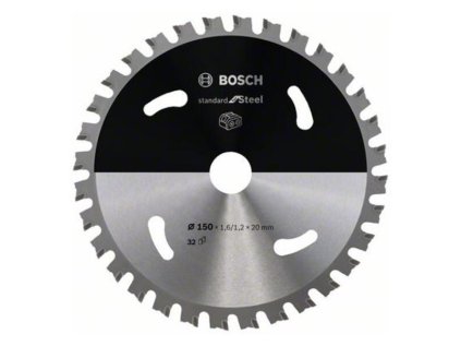Bosch Pílový kotúč pre aku píly Standard for Steel 150 x 20 x 1,6/1,2mm Z32 | ajtech.sk