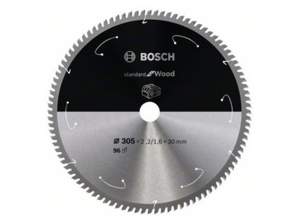 Bosch Pílový kotúč pre aku píly Standard for Wood 305 x 30 x 2,2/1,6mm Z96 | ajtech.sk