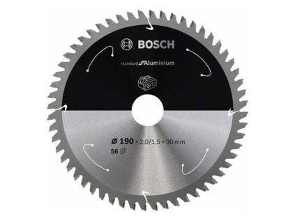 Bosch Pílový kotúč pre aku píly Standard for Aluminium 190 x 30 x 2/1,5mm Z56 | ajtech.sk