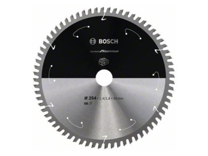 Bosch Pílový kotúč pre aku píly Standard for Aluminium 254 x 30 x 2,4/1,8mm Z68 | ajtech.sk