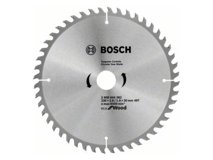 Bosch Pílový kotúč Eco for Wood 230 x 2.8/1.8 x 30mm Z48 | ajtech.sk