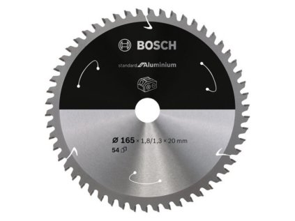 Bosch Pílový kotúč pre aku píly Standard for Aluminium 165 x 20 x 1,8/1,3mm Z54 | ajtech.sk