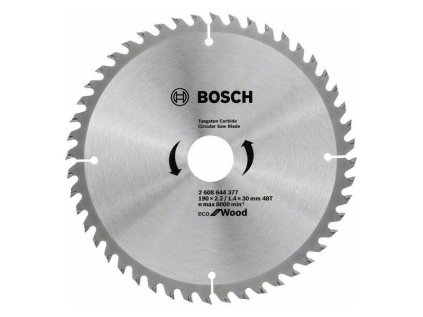 Bosch Pílový kotúč Eco for Wood 190 x 2.2/1.4 x 30mm Z48 | ajtech.sk
