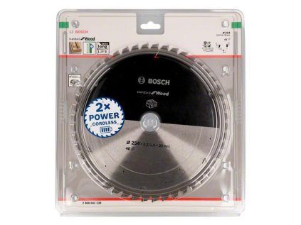 Bosch Pílový kotúč Standard for Wood 254 x 30 x 2,4 mm Z48 | ajtech.sk