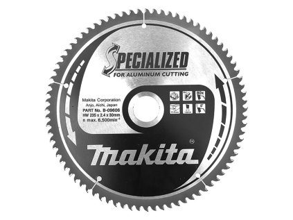 Makita Pílový kotúč na hliník 180 mm / 30 mm / 60z, B-09575 | ajtech.sk