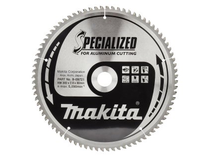 Makita Pílový kotúč na hliník 300 mm / 30 mm / 80z, B-09721 | ajtech.sk