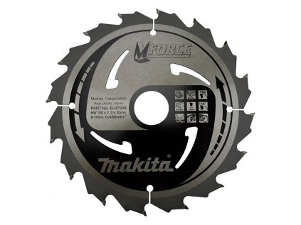 Makita Pílový kotúč na drevo Mforceorce 180 mm / 30 mm / 16z, B-07939 MA | ajtech.sk