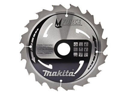 Makita Pílový kotúč na drevo Mforceorce 210 mm / 30 mm / 16z, B-07973 MA | ajtech.sk