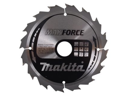 Makita Pílový kotúč na drevo MAKForce 180 mm / 30 mm / 16z, B-08193 MA | ajtech.sk