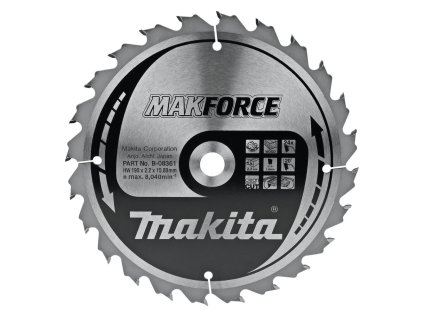 Makita Pílový kotúč na drevo MAKForce 190 mm / 15,88 mm / 24z, B-08361 MA | ajtech.sk