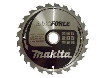 Makita Pílový kotúč na drevo MAKForce 230 mm / 30 mm / 40z, B-08517 MA | ajtech.sk