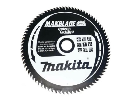 Makita Pílový kotúč na drevo MAKBlade na drevo 250 mm / 30 mm / 80z, B-08838 MA | ajtech.sk